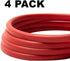 4 Pack Hummingbird Feeder Original Replacement Part Seal Rings...